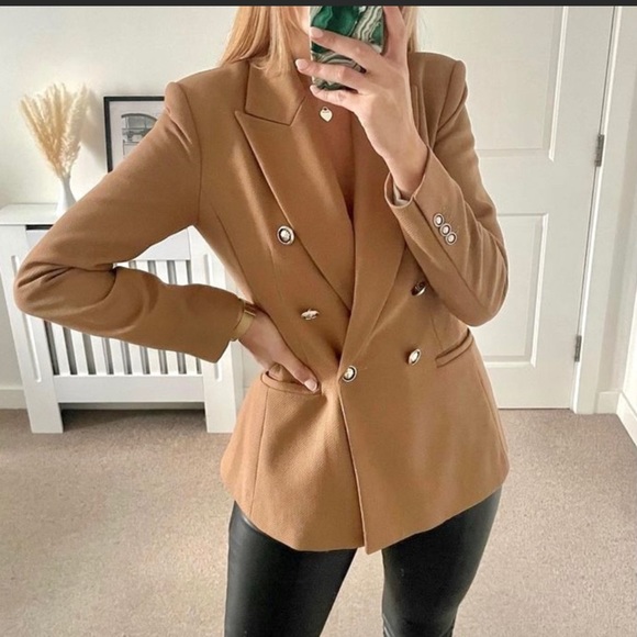 Zara double breasted blazer - Picture 8 of 16